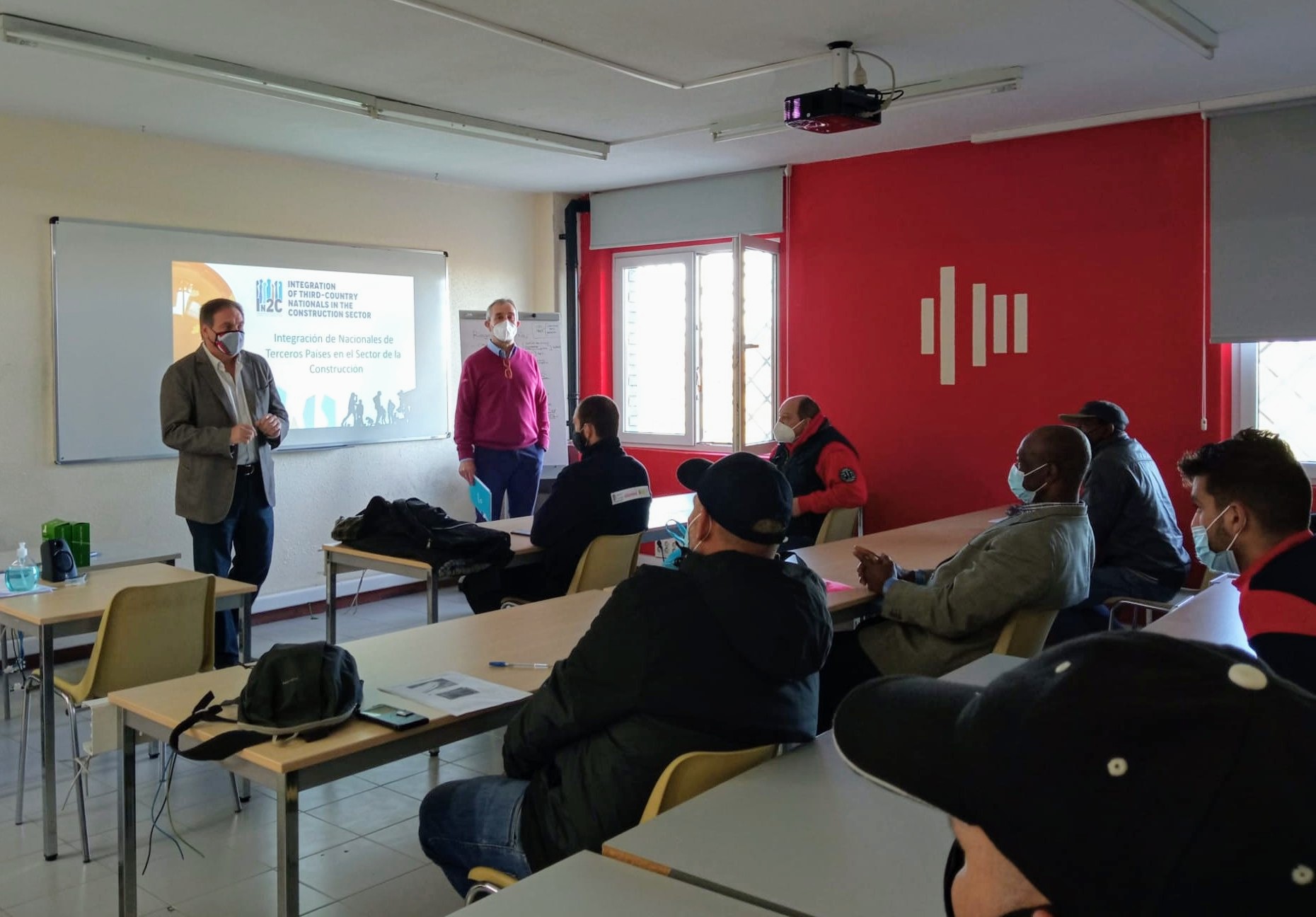 Presentation of the In2C project at the facilities of the CLF of Cantabria